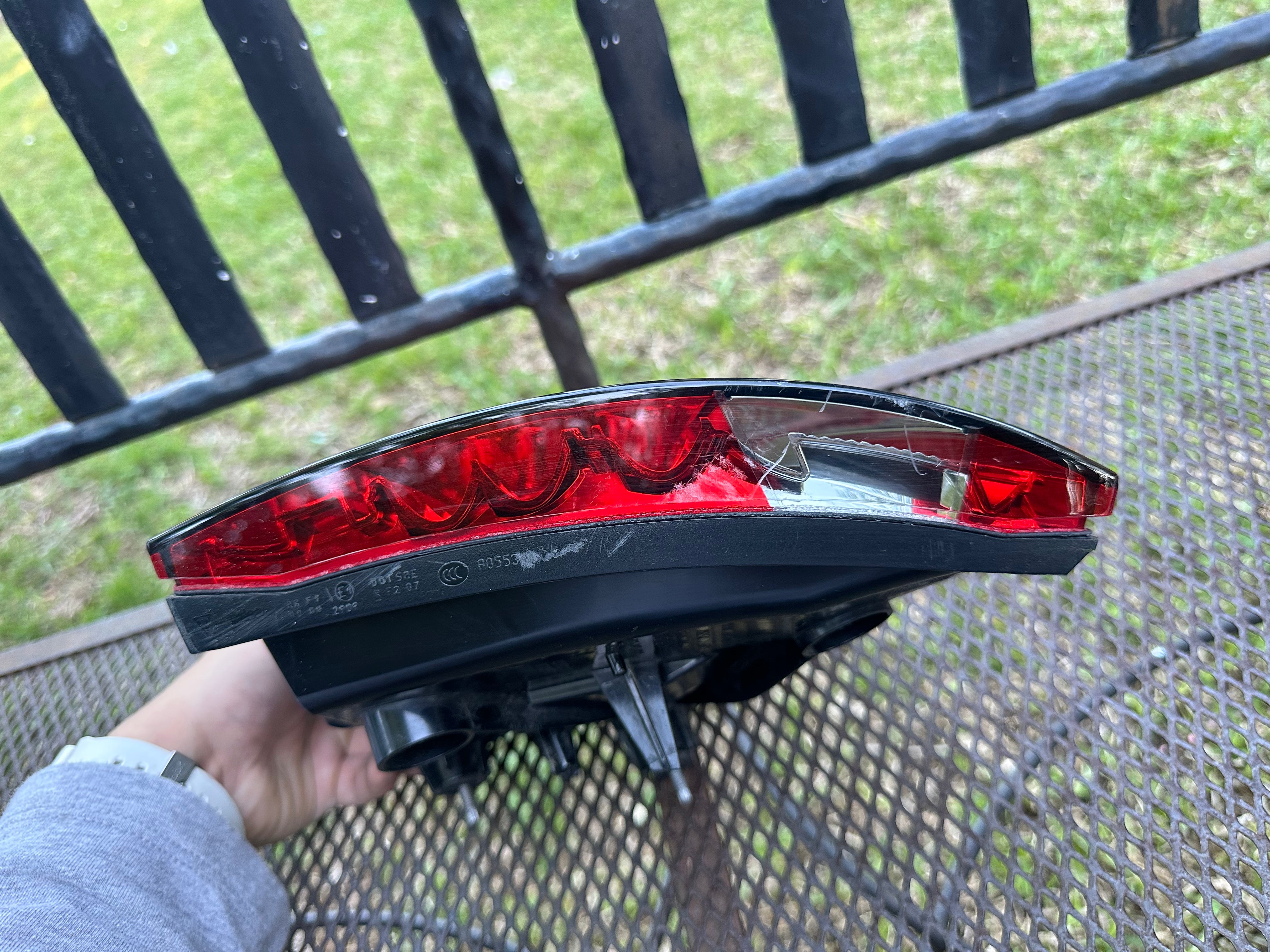 11-14 Porsche Cayenne Rear Right Passenger Side Tail Light Taillight Lamp Oem