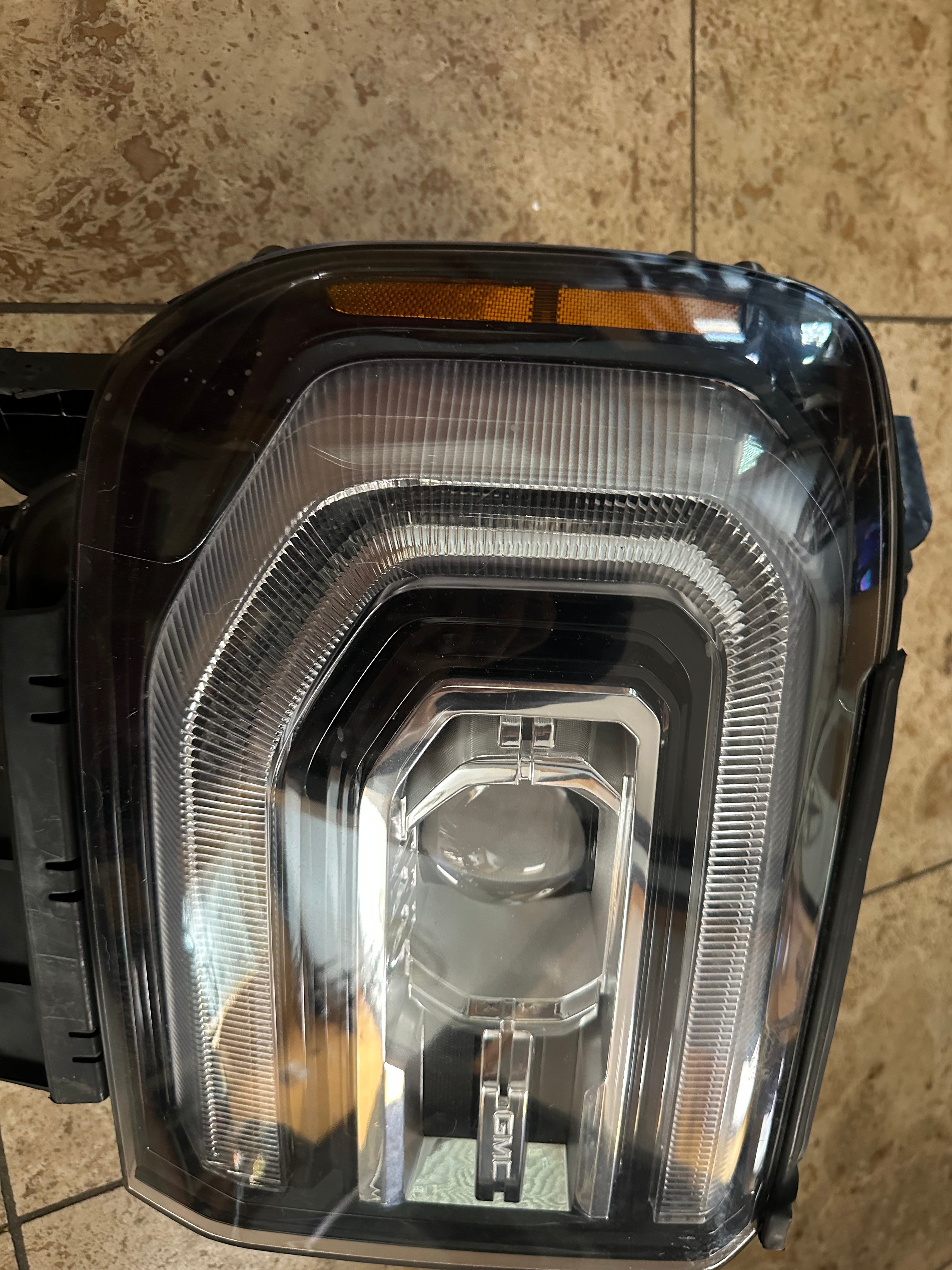 2016 - 2018 GMC Sierra 1500 Full LED Headlight Passenger Right RH OEM 1482