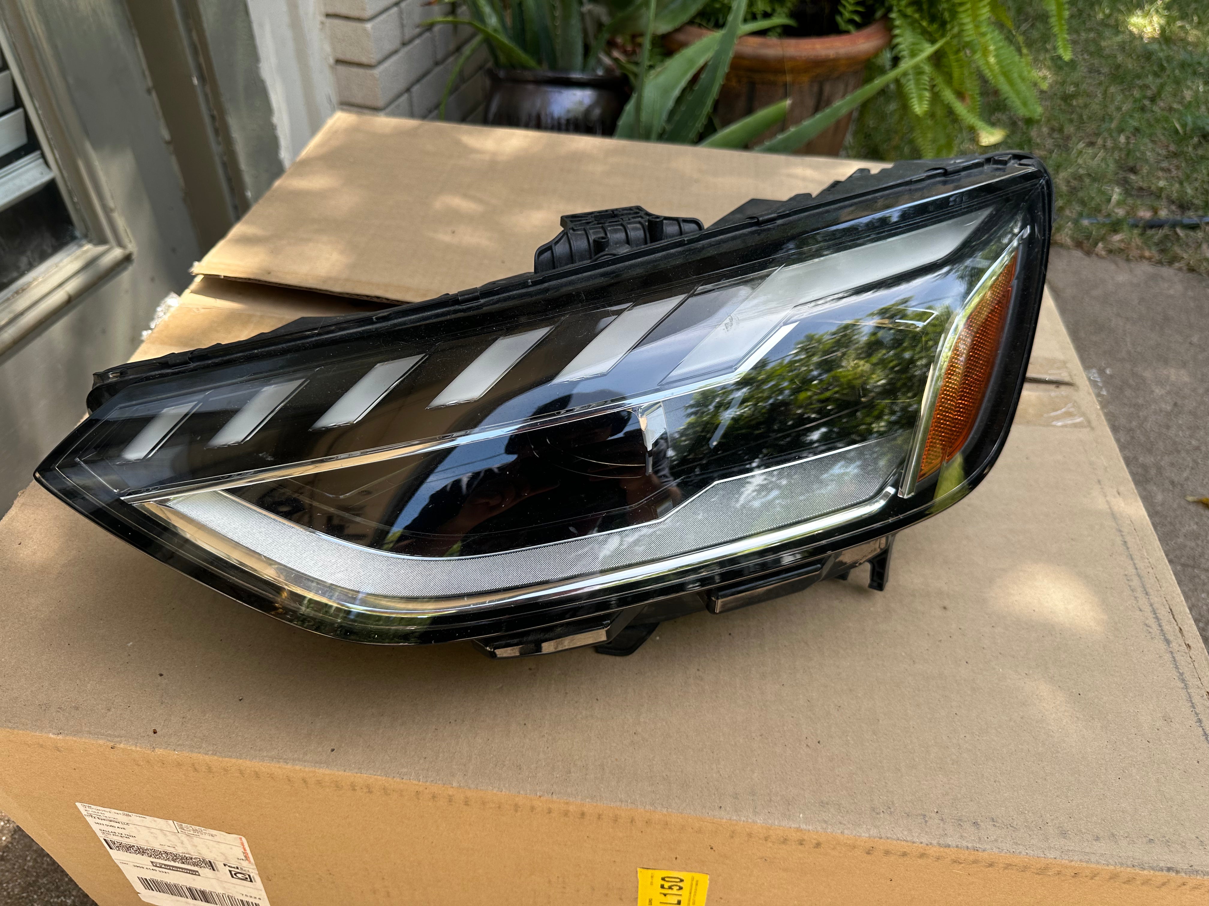 OEM 2020 2021 2022 2023 2024 Audi A4 S4 LED Headlight Left LH Side Great Shape!