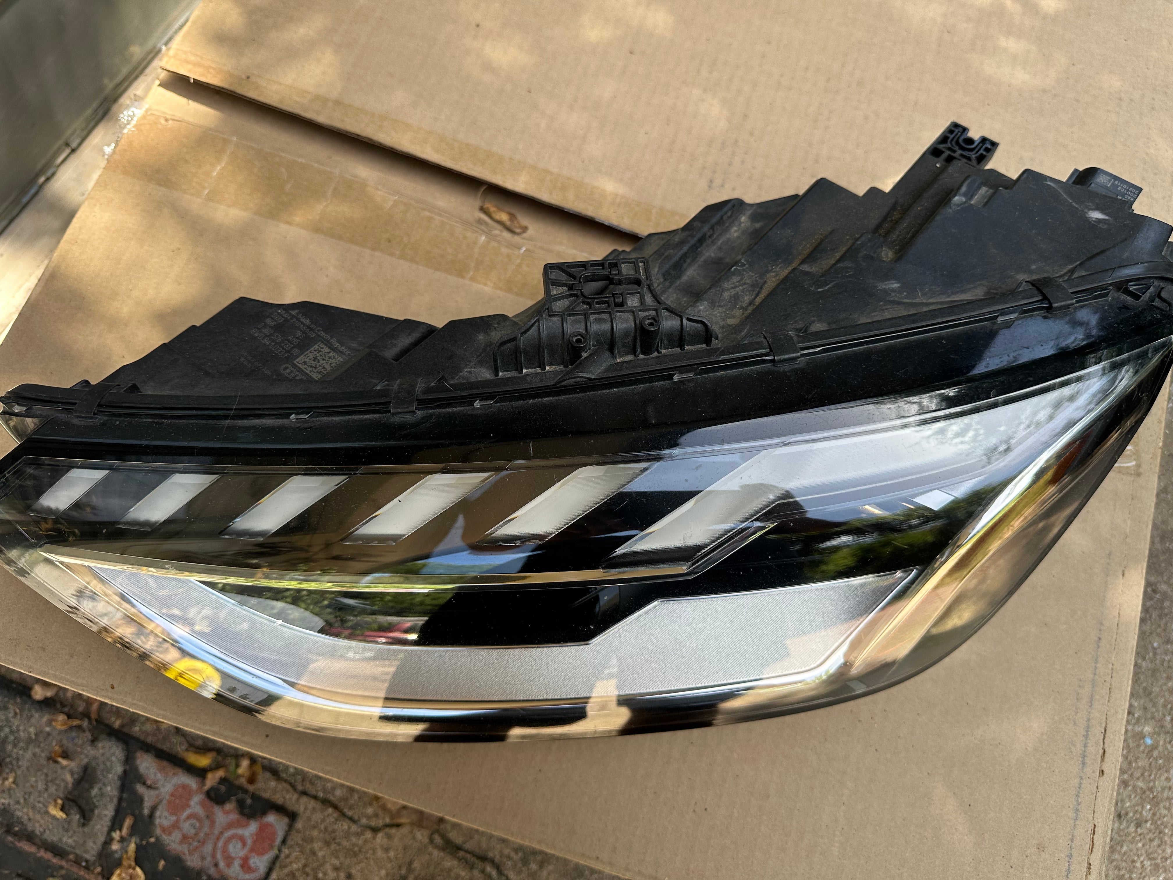 OEM 2020 2021 2022 2023 2024 Audi A4 S4 LED Headlight Left LH Side Great Shape!