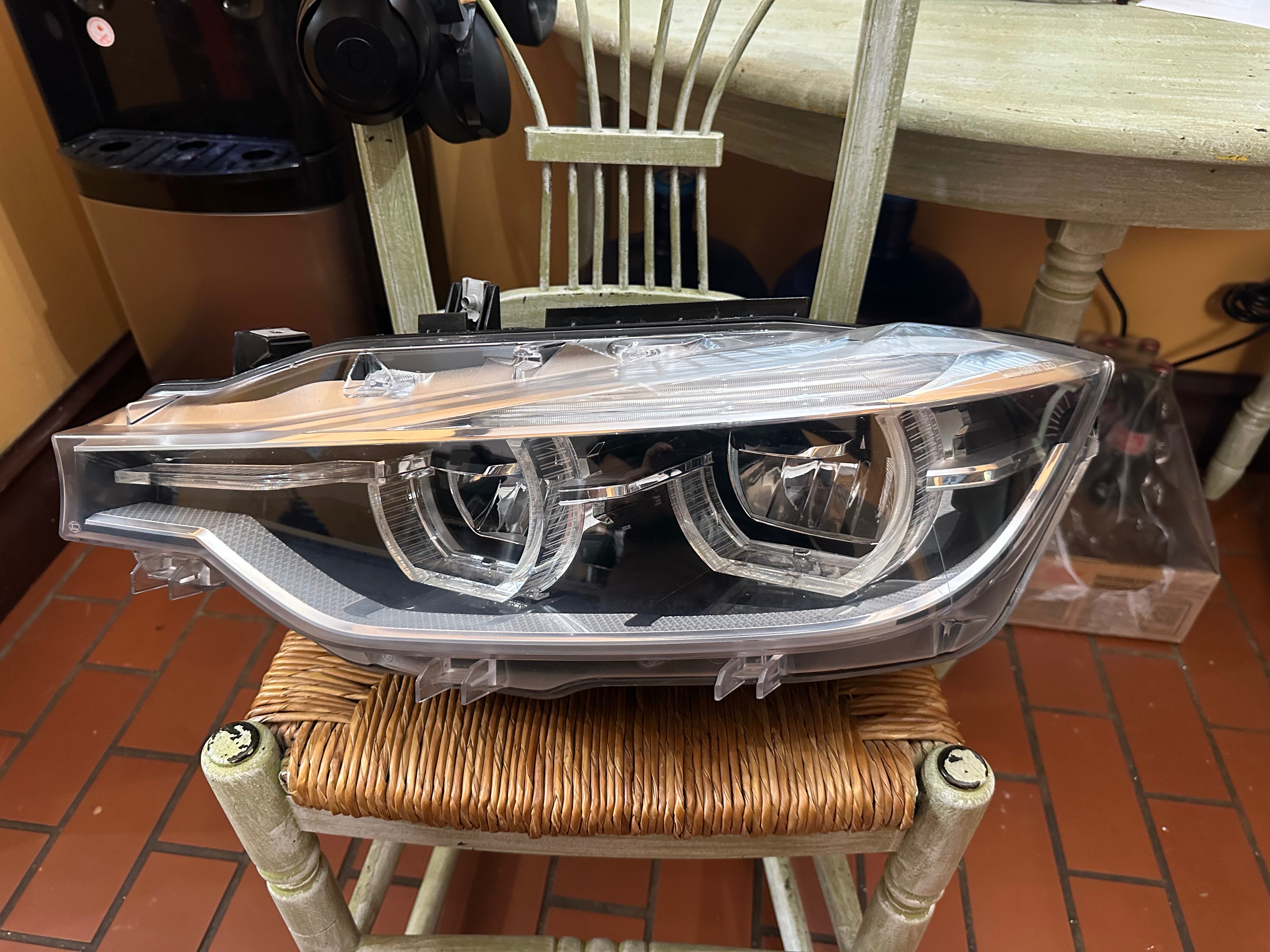 MINT 2016-2018 BMW 3 SERIES F30 LCI LEFT DRIVER HEADLIGHT LED NON-ADAPTIVE OEM