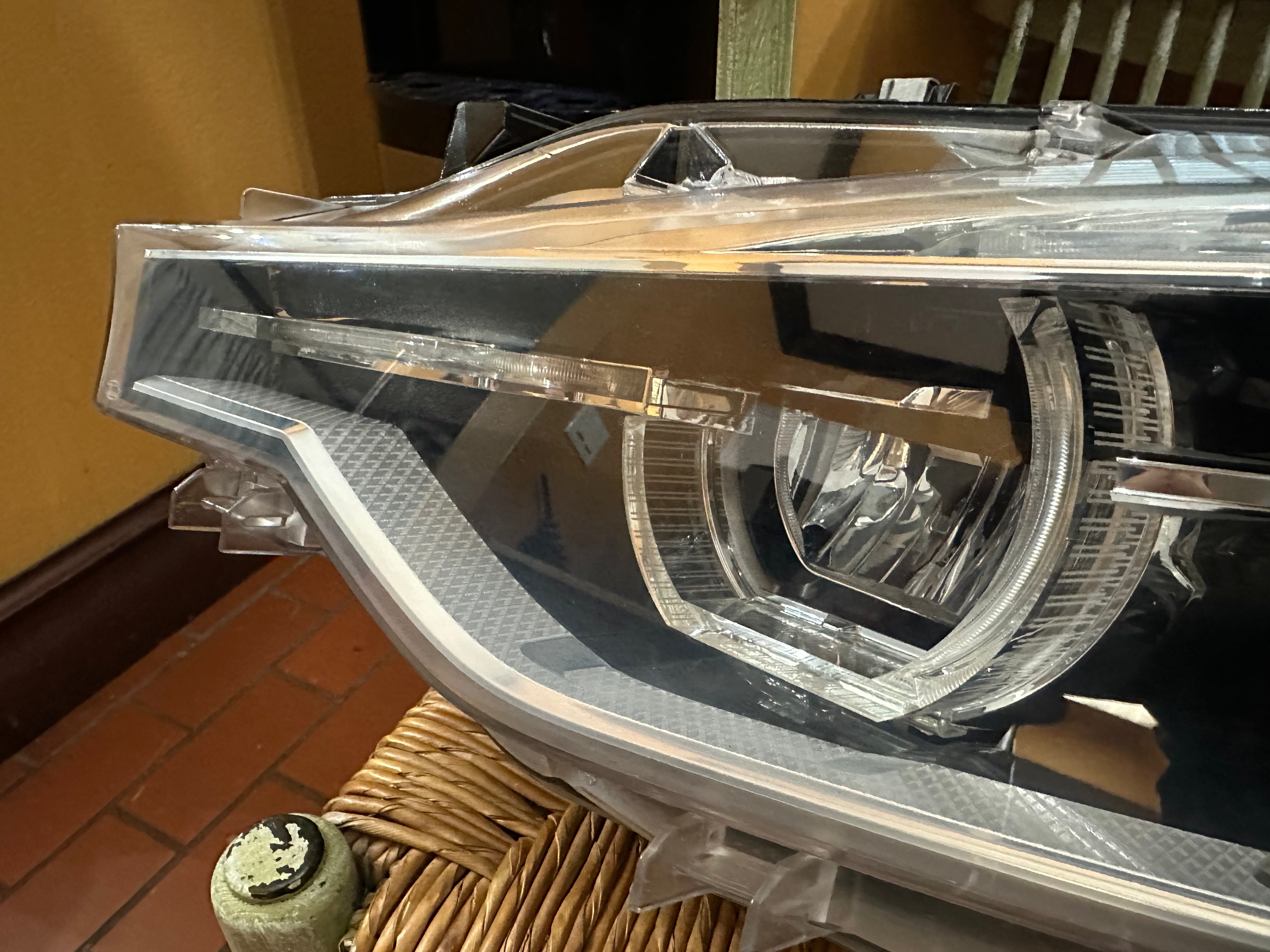 MINT 2016-2018 BMW 3 SERIES F30 LCI LEFT DRIVER HEADLIGHT LED NON-ADAPTIVE OEM