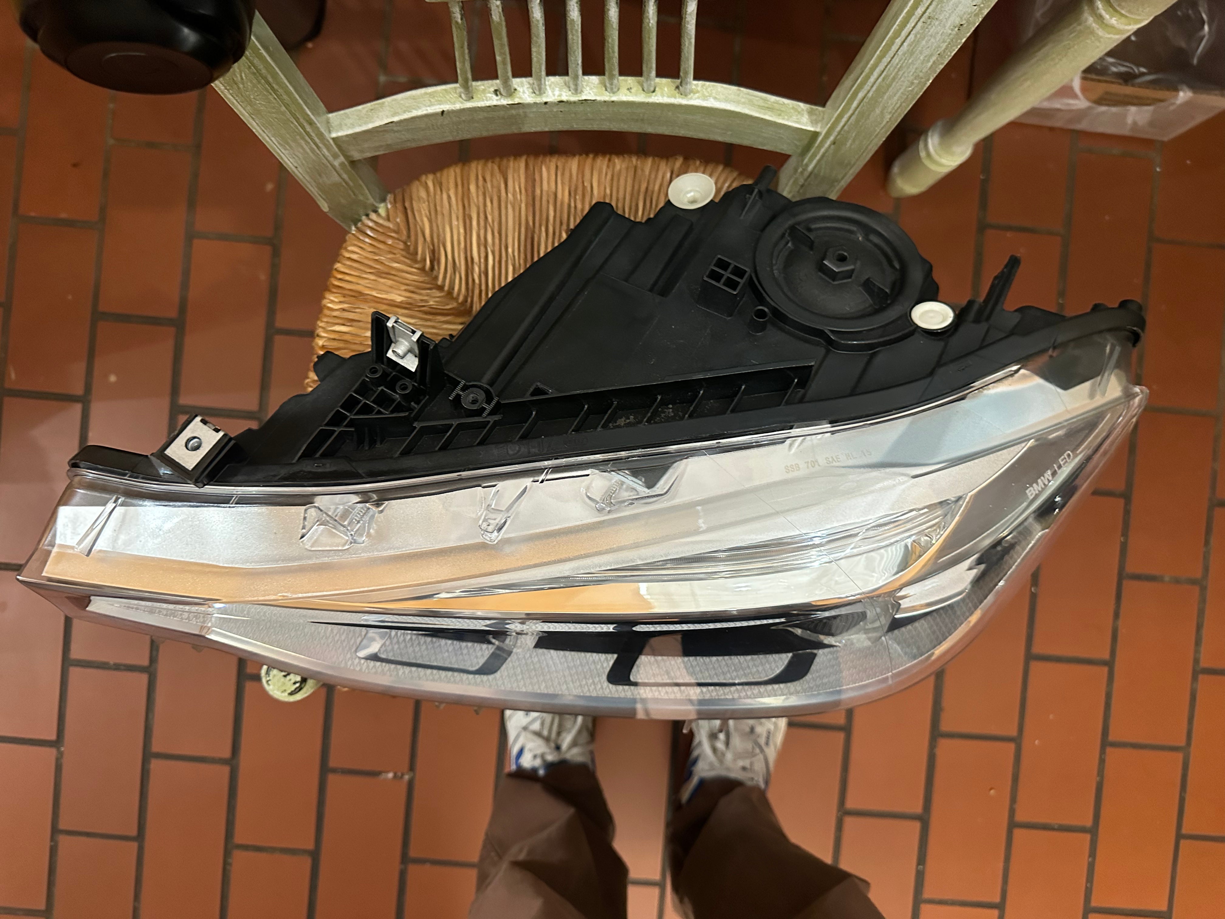 MINT 2016-2018 BMW 3 SERIES F30 LCI LEFT DRIVER HEADLIGHT LED NON-ADAPTIVE OEM